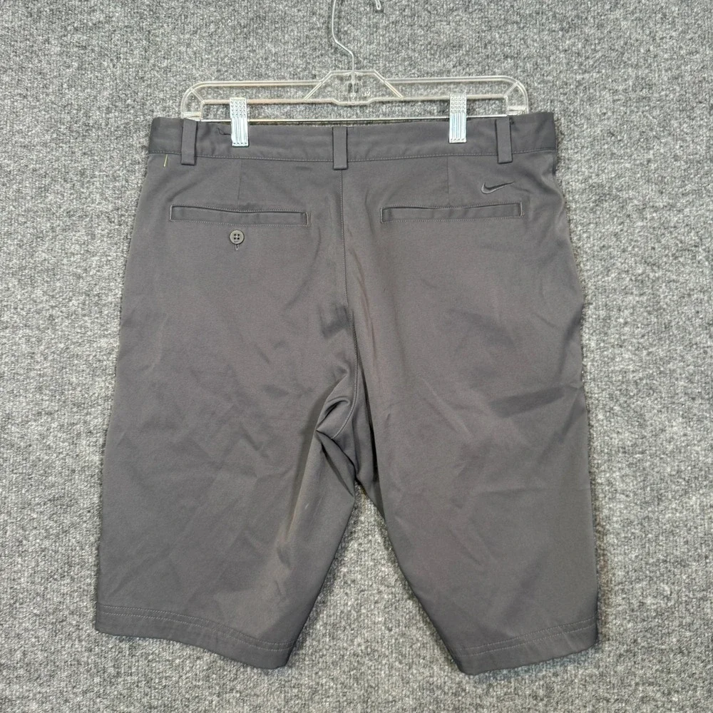 Nike Golf Shorts Mens 32 Gray Casual Flat Front‎ Performance Stretch Flat Front